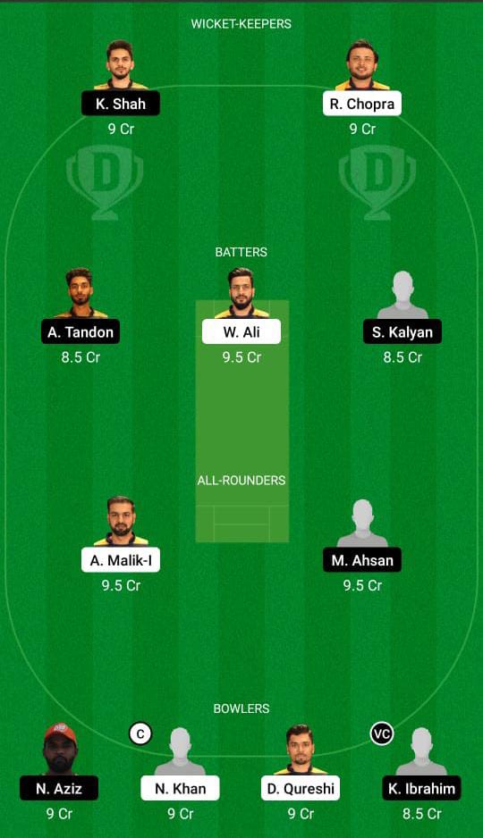 MGM vs ALT Dream11 Prediction Fantasy Cricket Tips Dream11 Team Sharjah CBFS T10 