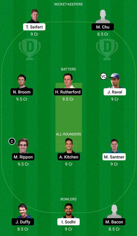 ND vs OV Dream11 Prediction Fantasy Cricket Tips Dream11 Team New Zealand ODD 