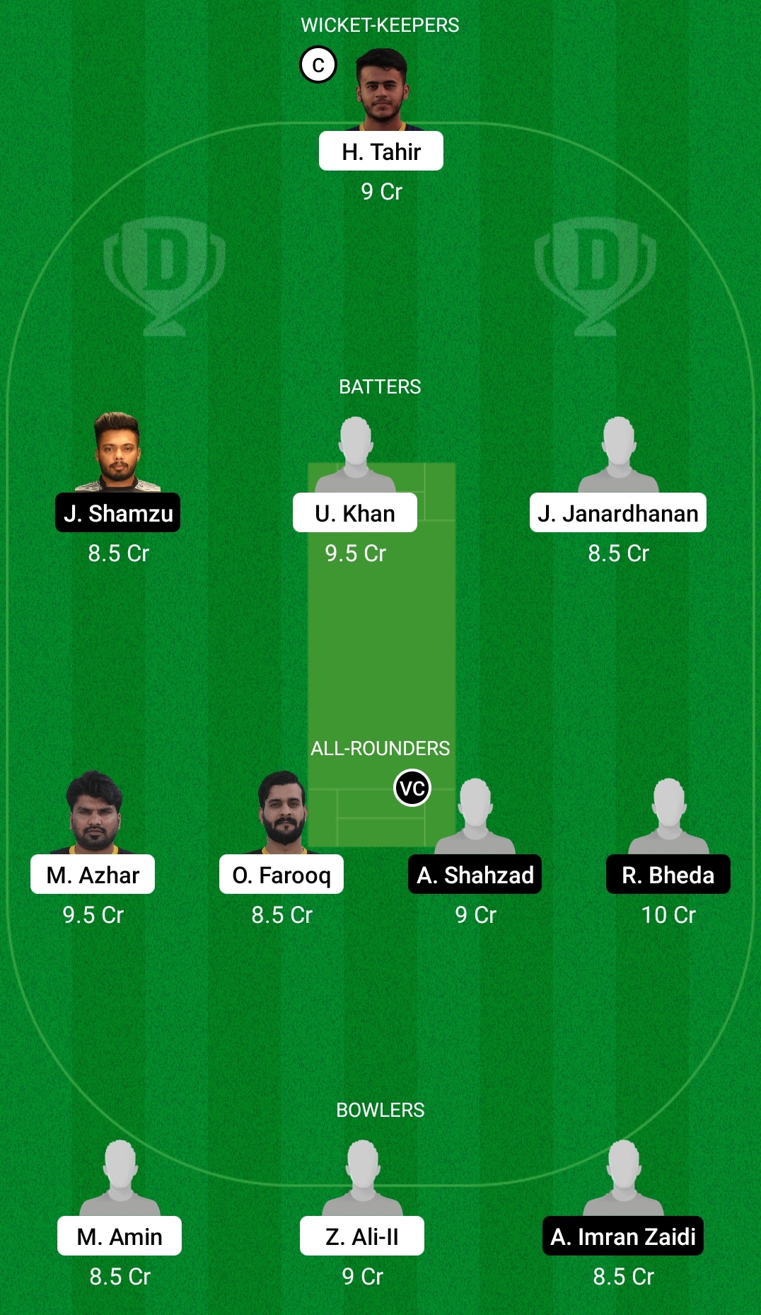 BG vs AAD Dream11 Prediction Fantasy Cricket Tips Dream11 Team Sharjah CBFS T10 