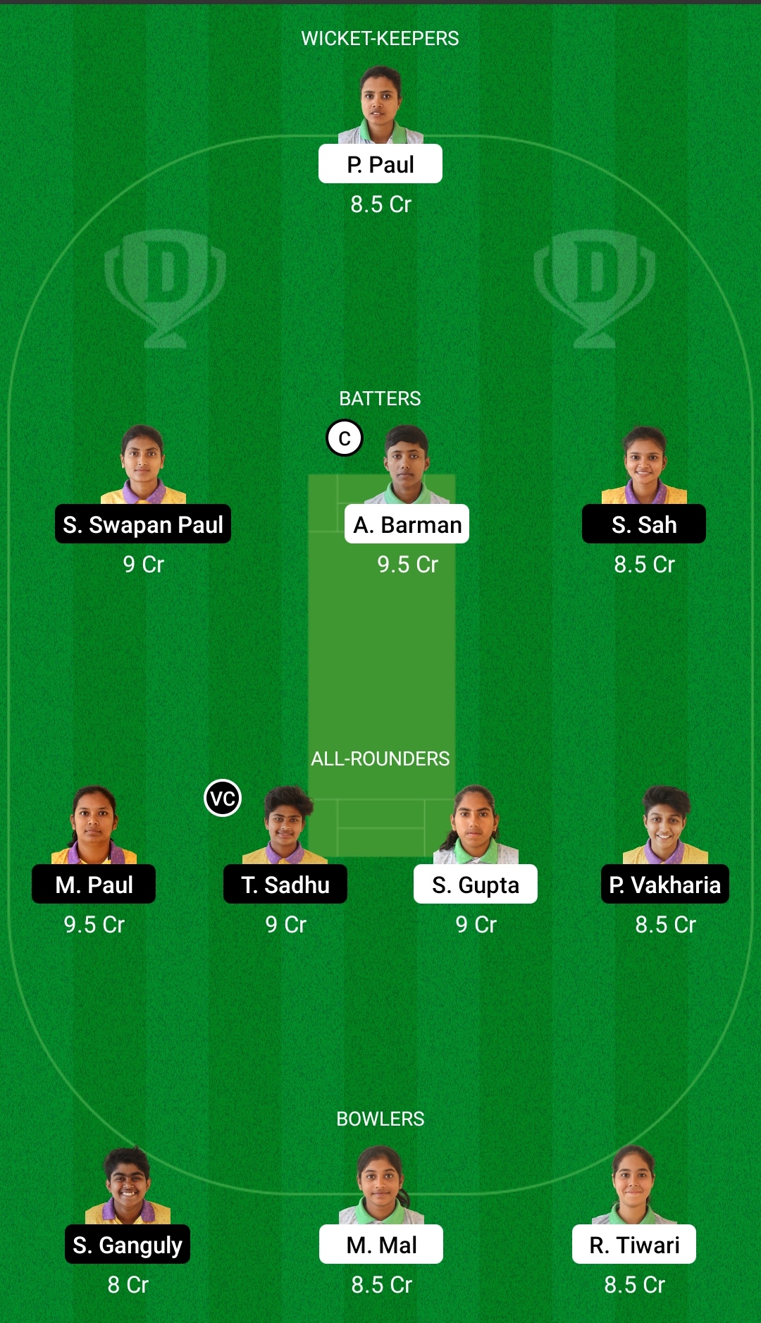 TOC-W vs MSC-W Dream11 Prediction Fantasy Cricket Tips Dream11 Team BYJU's Bengal Women's T20 
