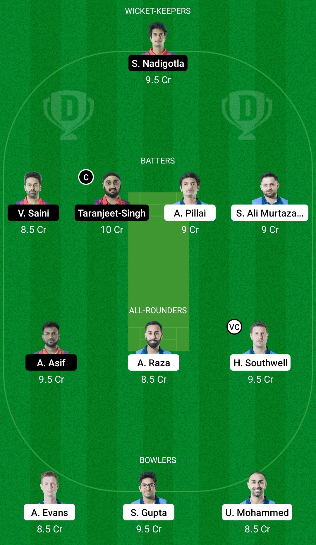 CAR vs CLJ Dream11 Prediction Fantasy Cricket Tips Dream11 Team European Cricket League T10 