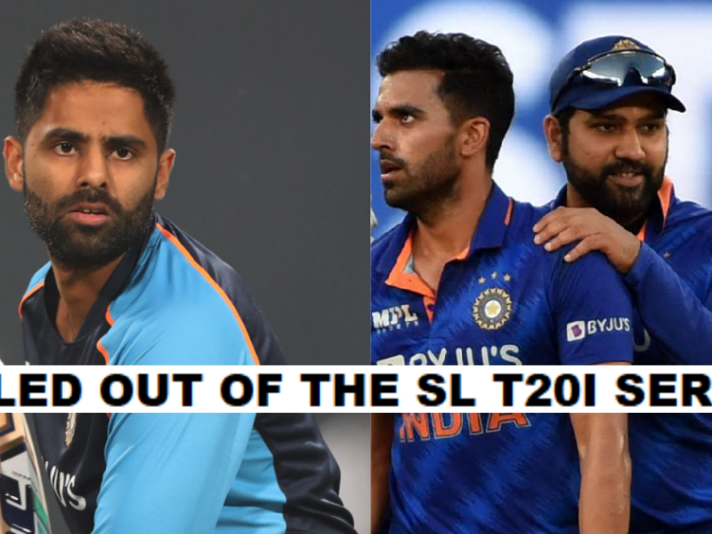 IND vs SL Suryakumar Yadav And Deepak Chahar Ruled Out Of The T20I Series- Reports
