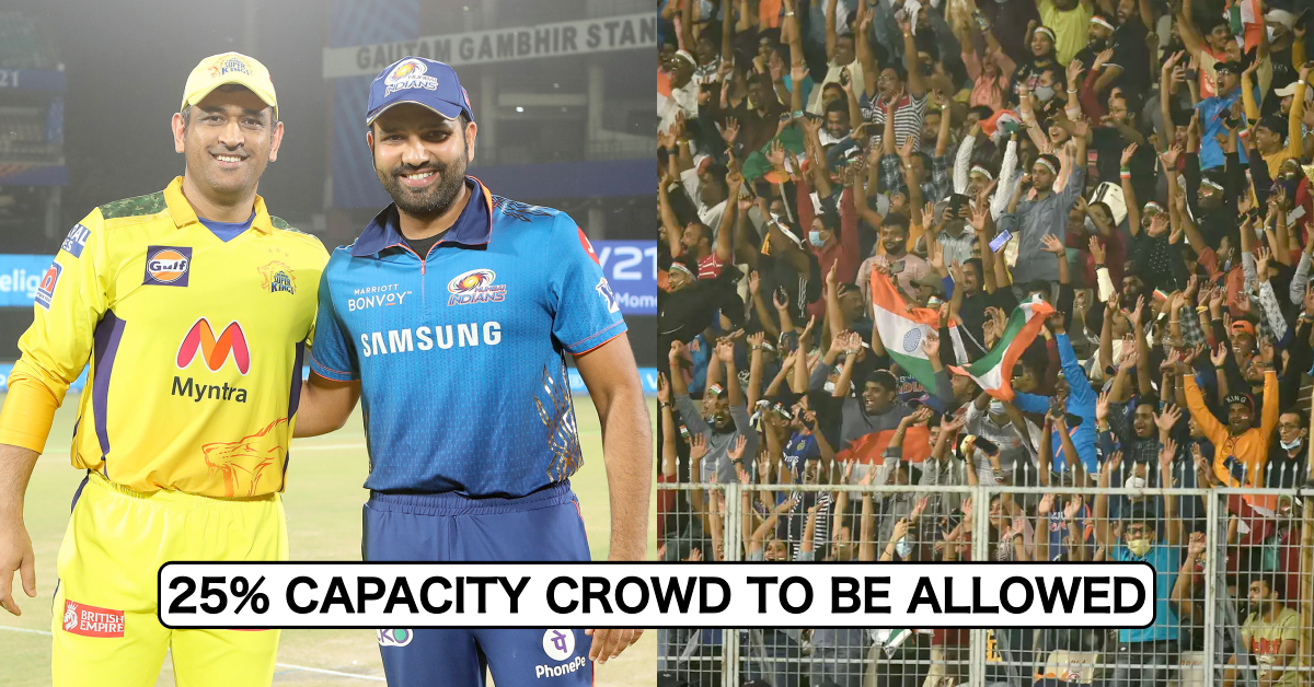 Maharashtra Likely To Allow 25 Percent Capacity Crowd For IPL 2022 - Report