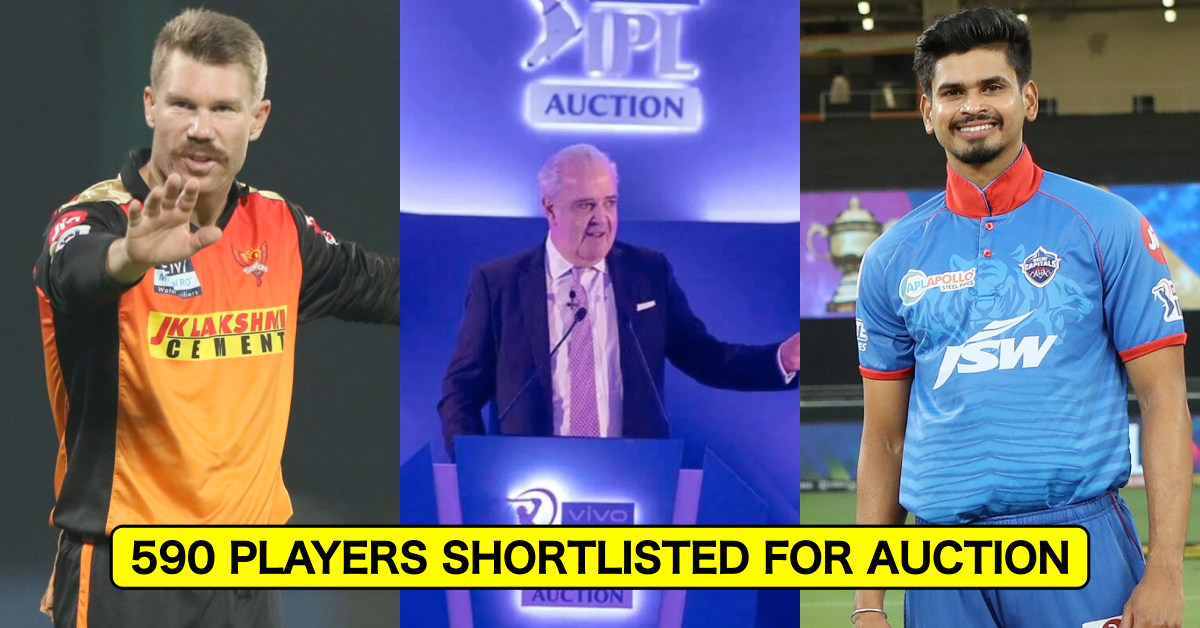 Just IN: IPL 2022 Player Auction List Announced, 590 Cricketers Shortlisted To Be Auctioned On 12, 13th February