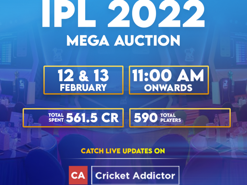 IPL Auction Live Updates 2022, Live Players Bought By CSK, DC, KKR, MI, PBKS, RR, RCB, SRH, Lucknow, Ahmedabad Players List, Remaining Purse Value Of All 10 Teams