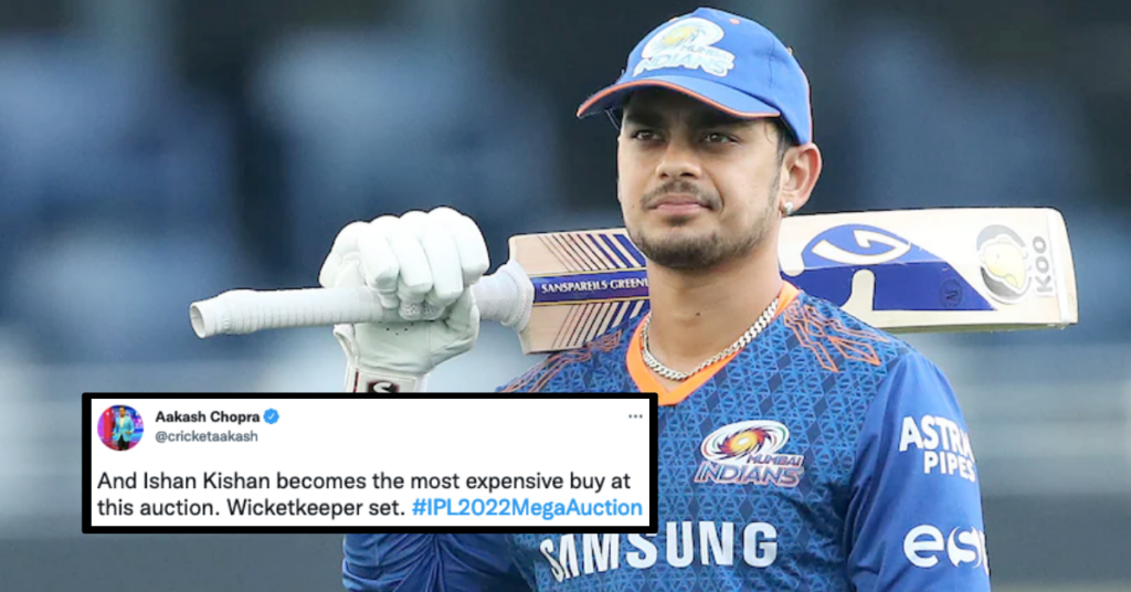 Twitter Reacts As Ishan Kishan Becomes Second Most Expensive Indian ...