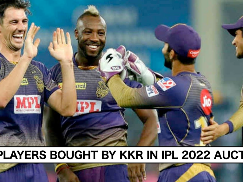 Complete List Of Players Bought By Kolkata Knight Riders (KKR) In IPL Auction 2022