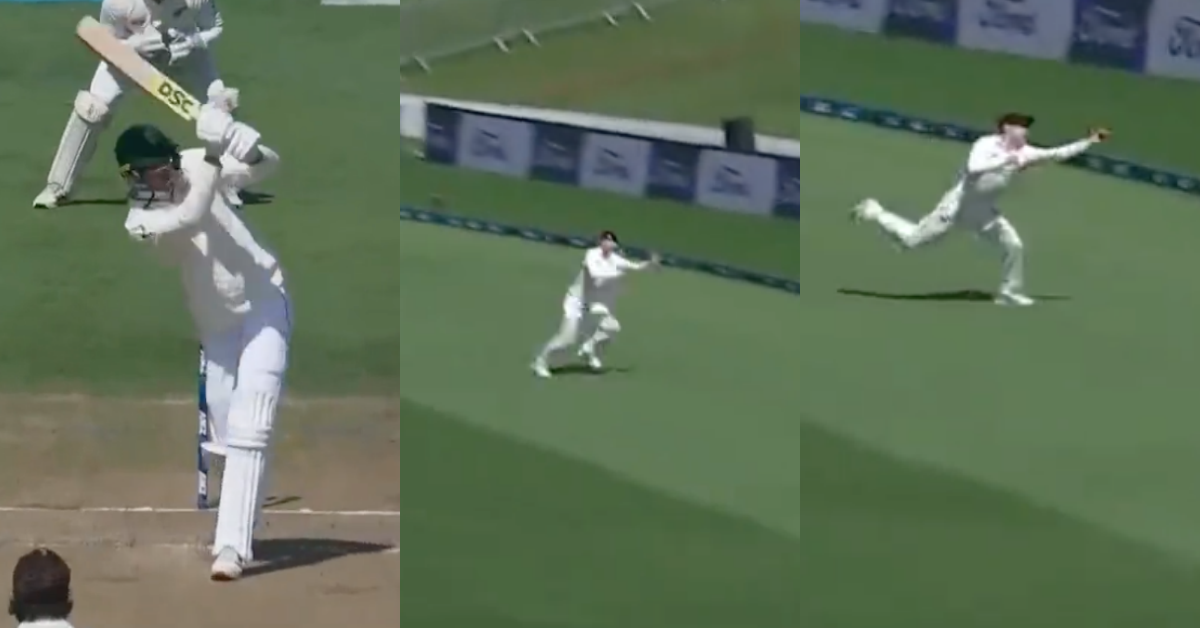 Watch – New Zealand's Will Young Takes An Unbelievable One-handed Catch Near The Boundary To Dismiss South Africa's Marco Jansen