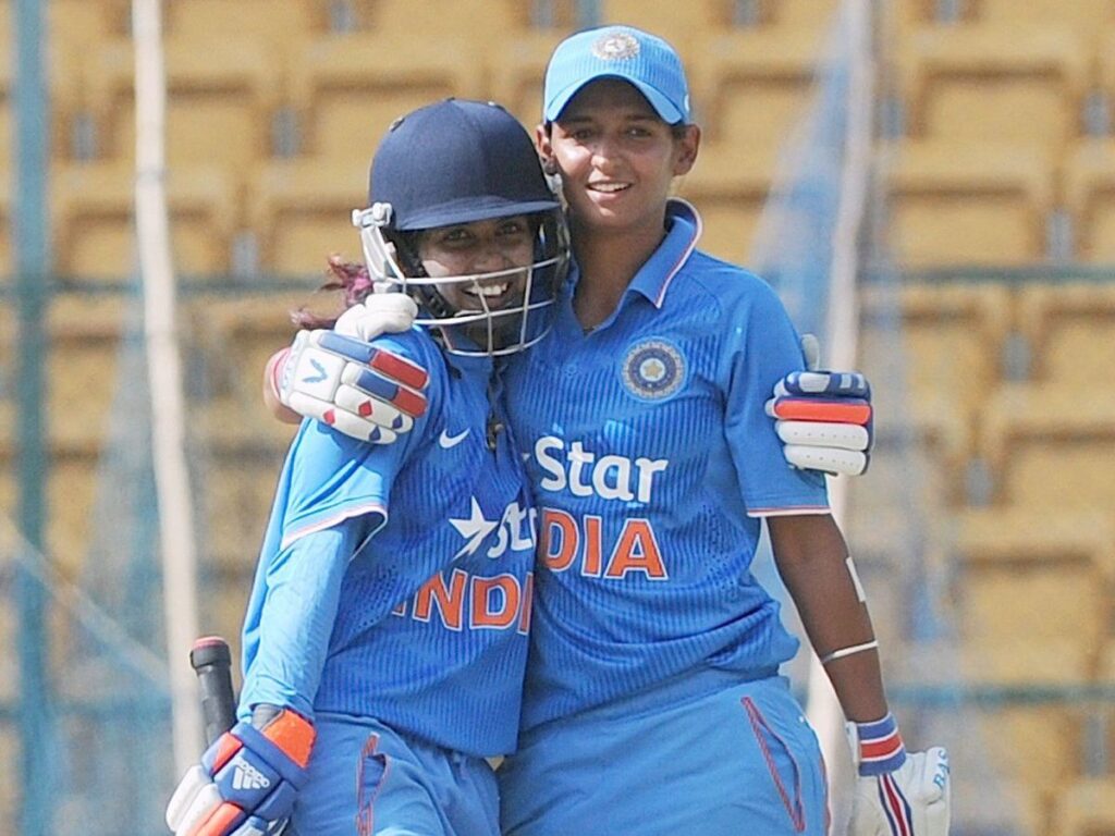 Mithali Raj and Harmanpreet Kaur.