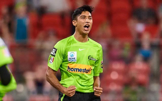 Mohammad Hasnain for Sydney Thunder. Photo- BBL