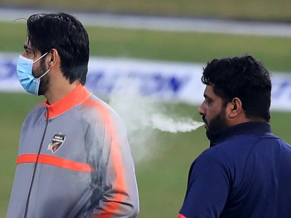 Mohammad Shahzad Smoking On Ground
