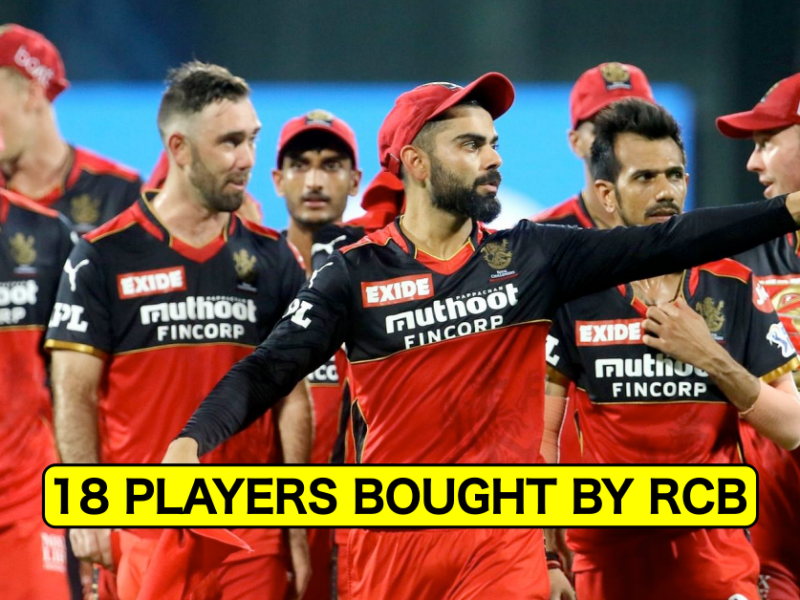 Complete List Of Players Bought By Royal Challengers Bangalore (RCB) In IPL Auction 2022