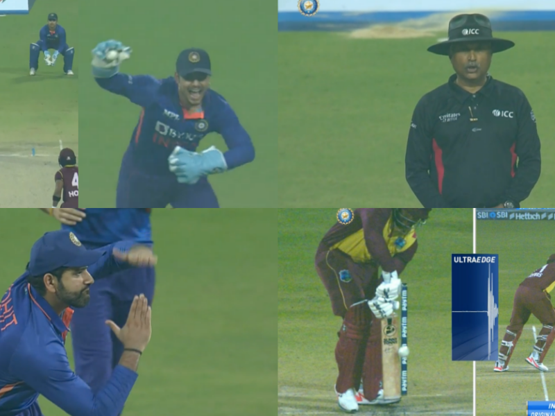 IND vs WI: Watch – Deepak Chahar Sends Back Kyle Mayers Courtesy A Brilliant Instant Review From Captain Rohit Sharma