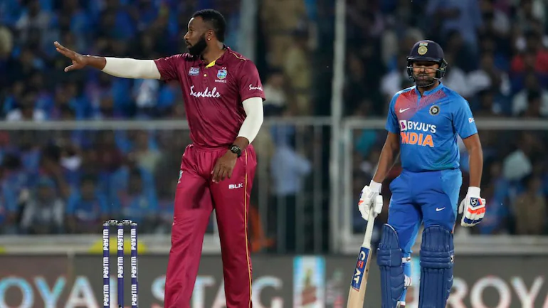 Rohit Sharma and Kieron Pollard