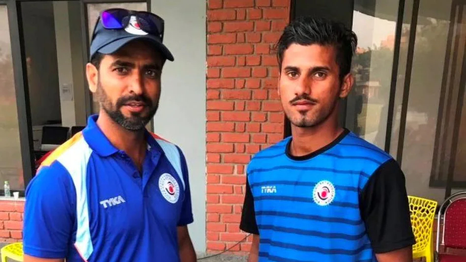 Sakibul Gani and Ajay Ratra. Photo- Twitter