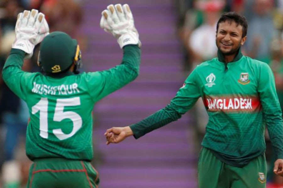 Shakib Al Hasan and Mushfiqur Rahim