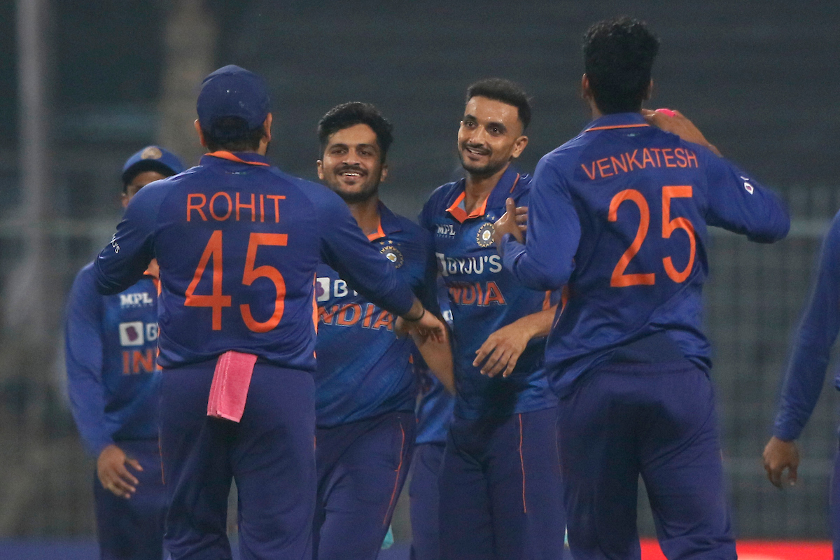 Shardul Thakur and Harshal Patel. Photo- BCCI