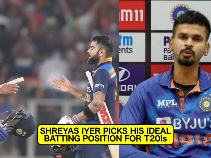 Trying To Replace Virat Kohli? Shreyas Iyer Picks His Ideal Batting Spot In T20Is After Heroics Against Sri Lanka