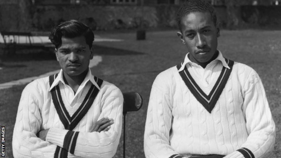 Sonny Ramadhin and Alf Valentine. Photo -Getty