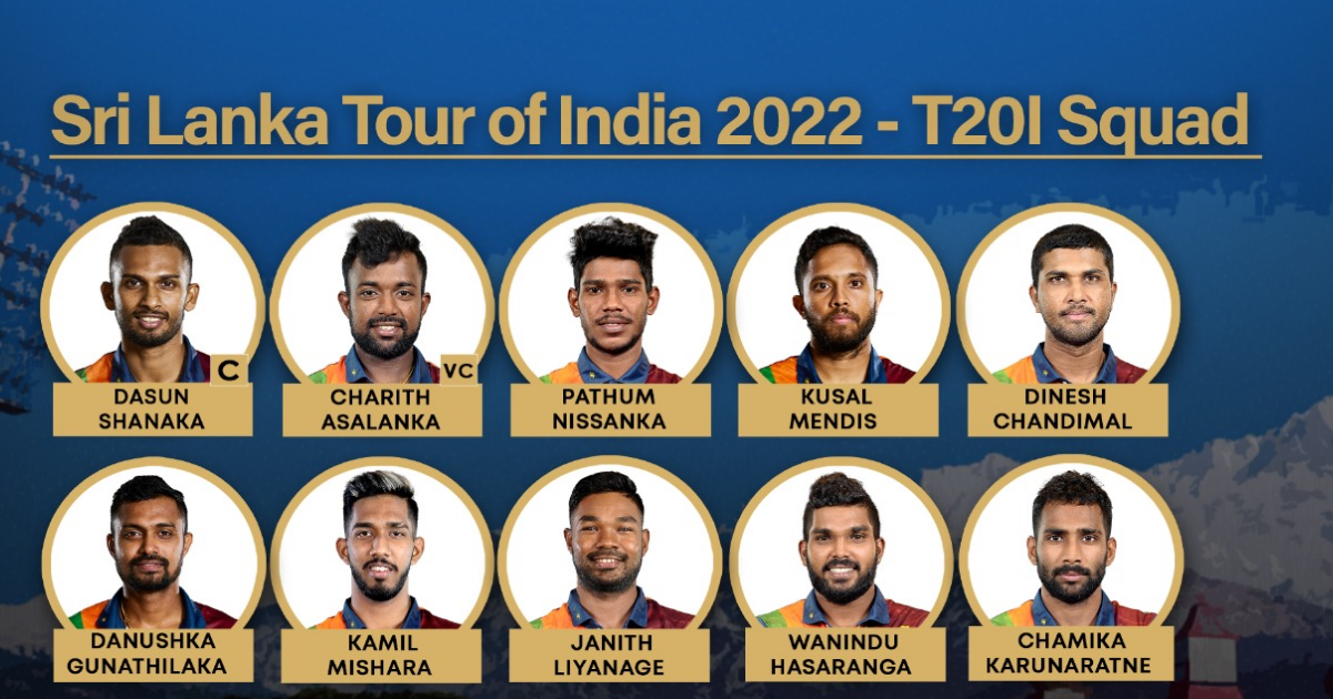 India Vs Sri Lanka 2025 Series Squad Nelly Yevette