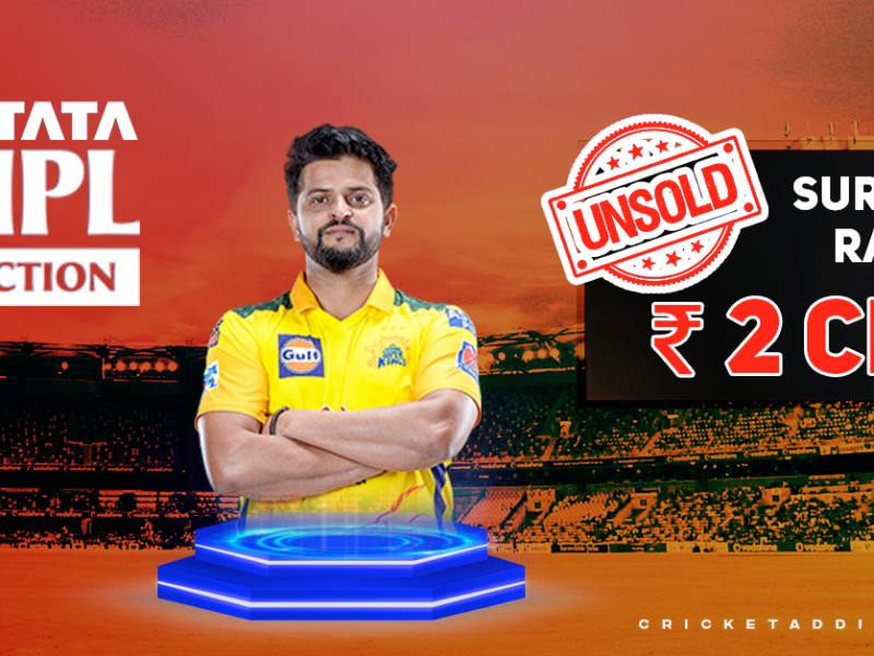 Suresh Raina Goes Unsold In IPL 2022 Mega Auction
