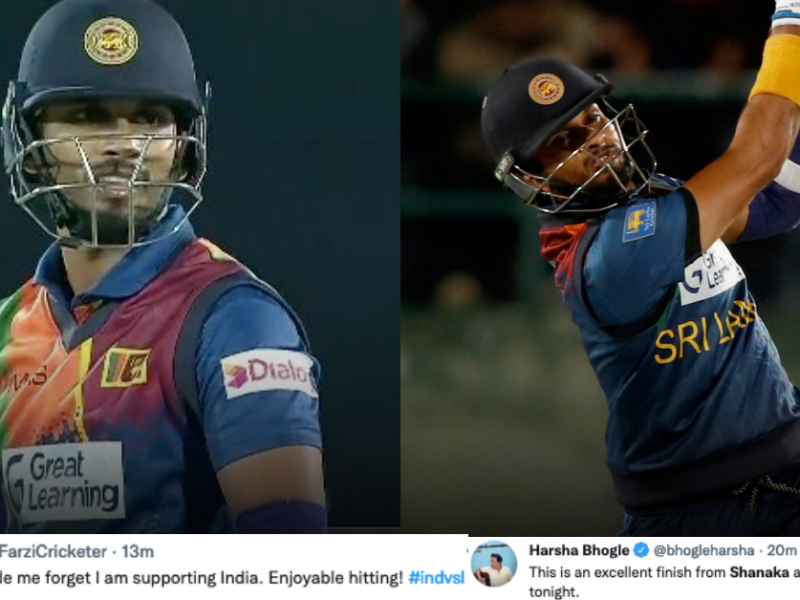 IND v SL: "Shanaka Made Me Forget I'm Supporting India" Twitter Hails SL Skipper Dasun Shanaka For His Finishing In 2nd T20I vs India