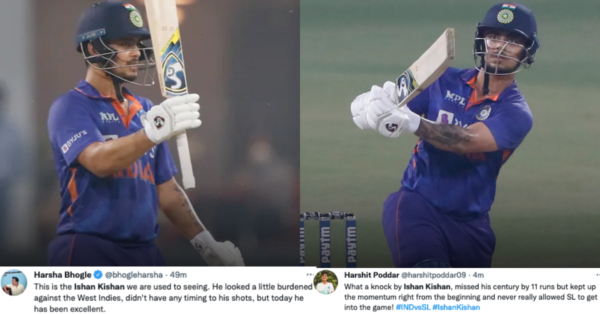 IND vs SL: Twitter Reacts As Ishan Kishan Falls 11 Runs Short Of Maiden T20I Century