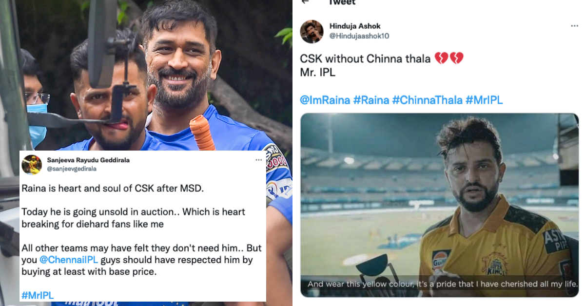 IPL 2022: Twitter Slams Chennai Super Kings As They Ignore Mr. IPL Suresh Raina In Mega Auction