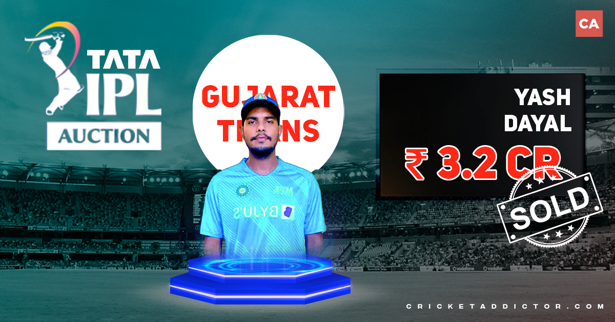 IPL 2022 Auction: Who Is Yash Dayal, The Uncapped Bowler Bought By Gujarat Titans For INR 3.2 Crores?