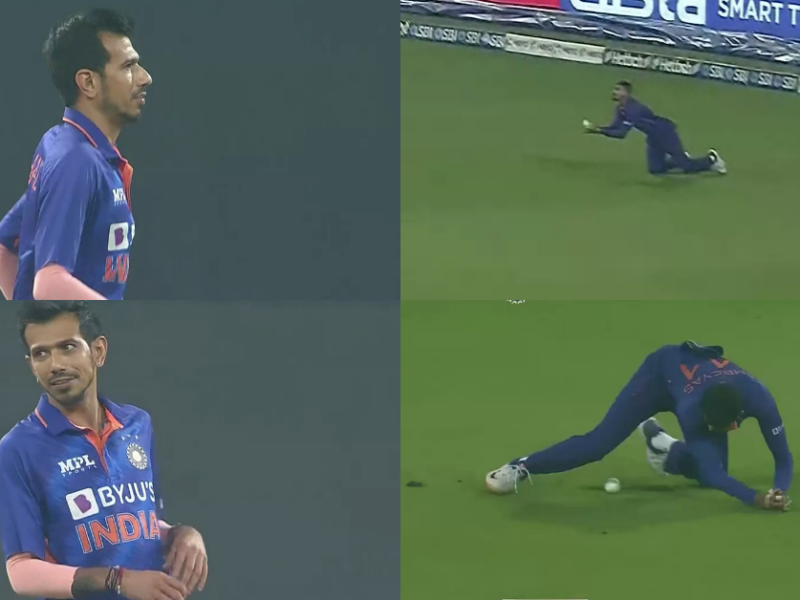 IND vs SL: Watch - Yuzvendra Chahal Begins To Celebrate Before Realising Shreyas Iyer Dropped The Catch