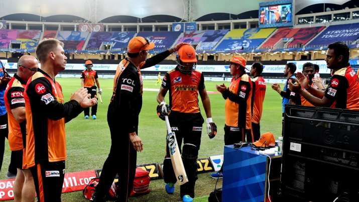 Priyam Garg for Sunrisers Hyderabad.Photo- IPL
