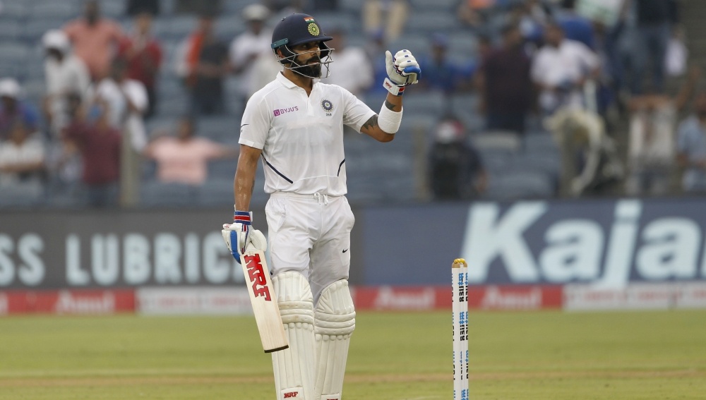 Indian skipper Virat Kohli. (Photo: Surjeet Yadav /IANS)