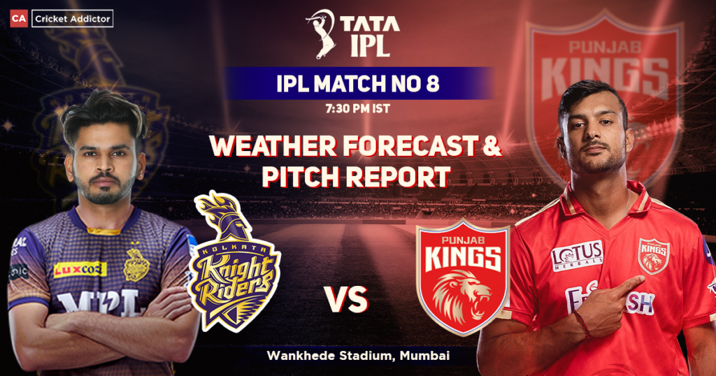 KKR vs PBKS: आईपीएल में कल कोलकाता और पंजाब किंग्स के बीच होगी भिड़ंत, देखें दोनों टीमों के हेड टू हेड रिकॉर्ड