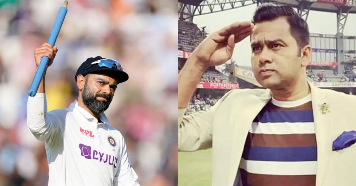 Aakash Chopra and Virat Kohli