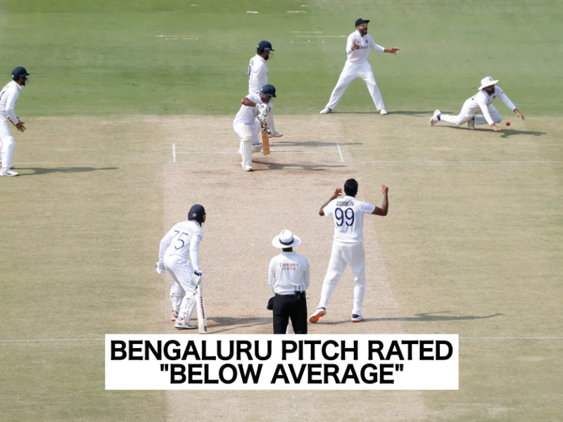Bengaluru Pitch For 2nd Test Between India & Sri Lanka Rated Below Average By ICC; One Demerit Point Given To M Chinnaswamy Stadium