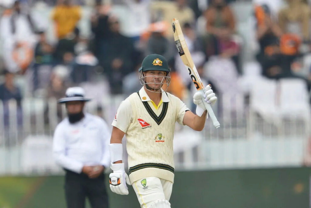 David Warner continues to impress against Pakistan. Photo- AFP-Getty Images
