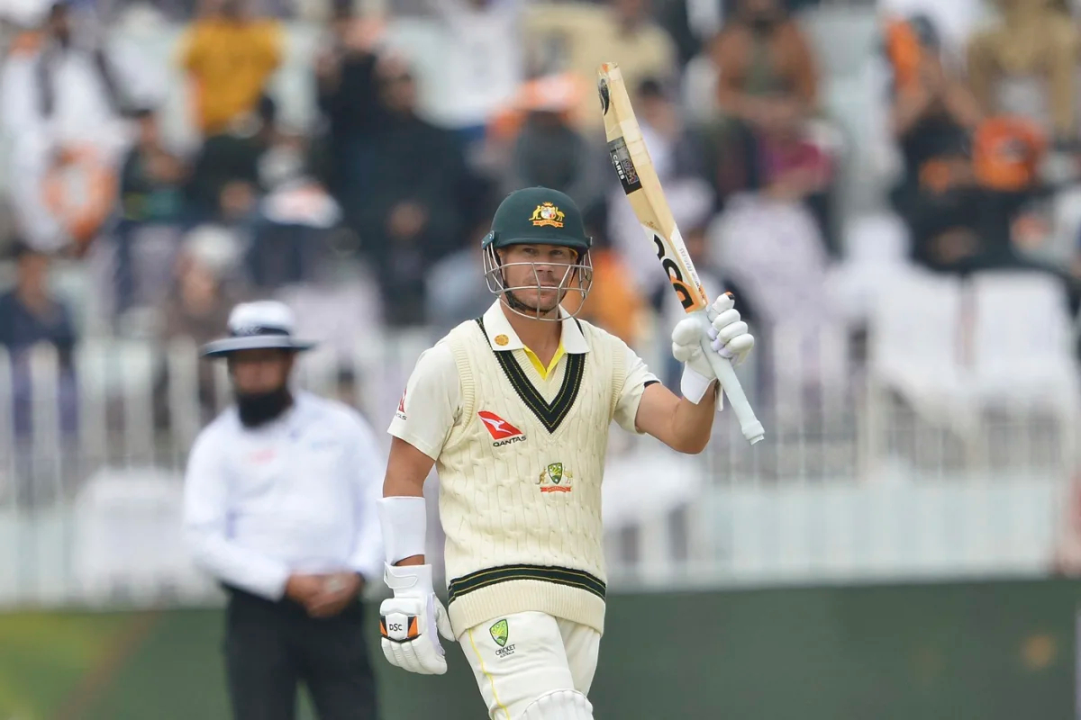 David Warner continues to impress against Pakistan. Photo- AFP-Getty Images