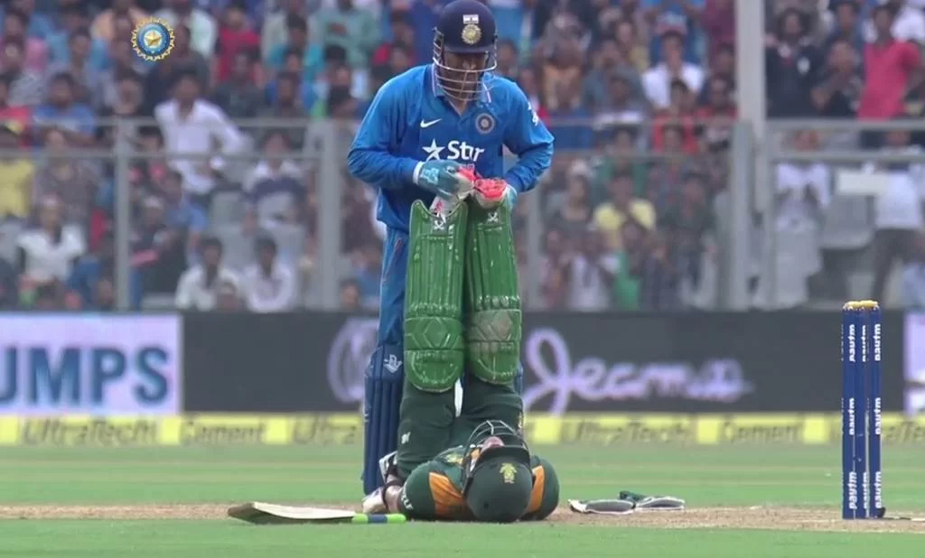 MS Dhoni Faf du Plessis
