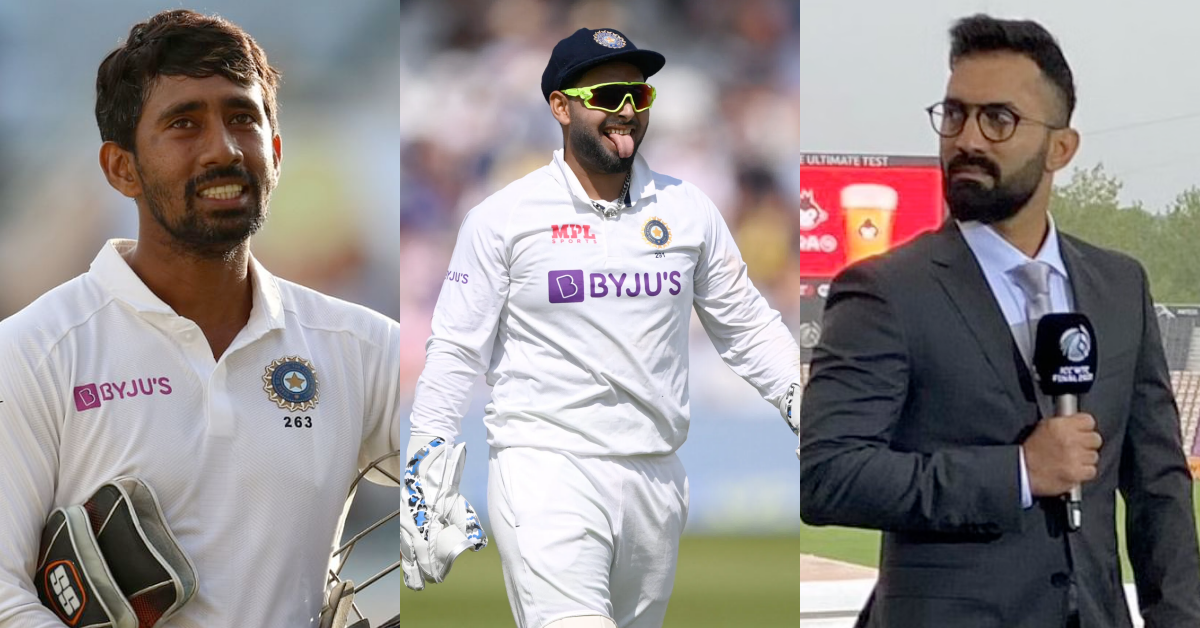 Dinesh Karthik, Rishabh Pant, Wriddhiman Saha