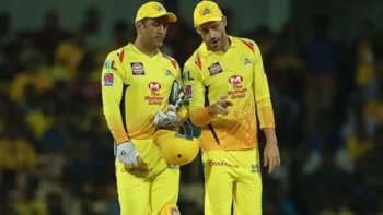 Faf du Plessis and MS Dhoni