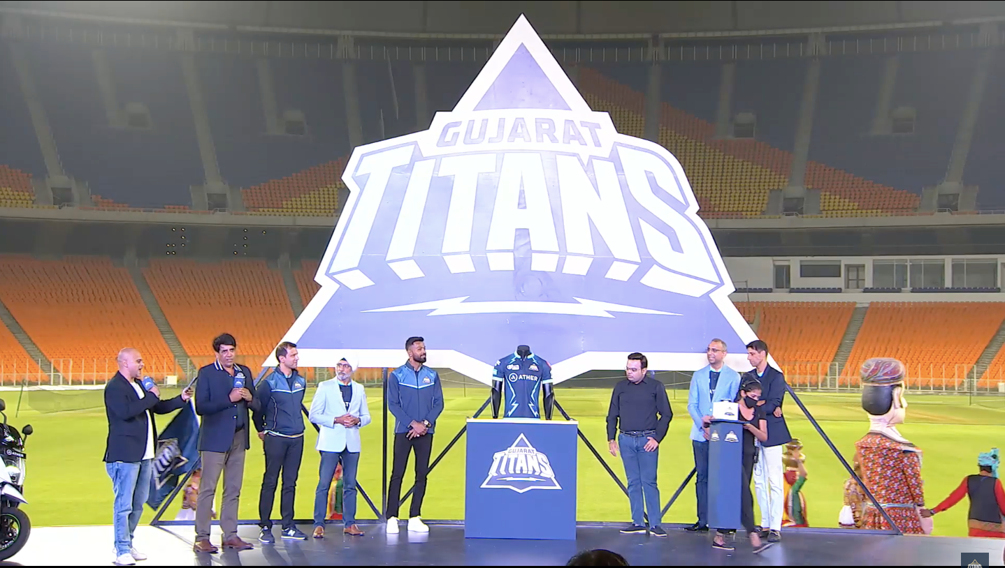 Gujarat Titans unveil jersey ahead of IPL 2022