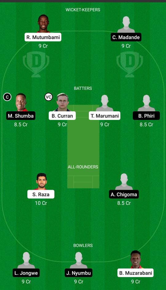 SR vs MAT Dream11 Prediction, Fantasy Cricket Tips, Dream11 Team, Playing XI, Pitch Report, Injury Update- Zimbabwe T20 3 SR vs MAT Dream11 Prediction Fantasy Cricket Tips Dream11 Team Zimbabwe T20