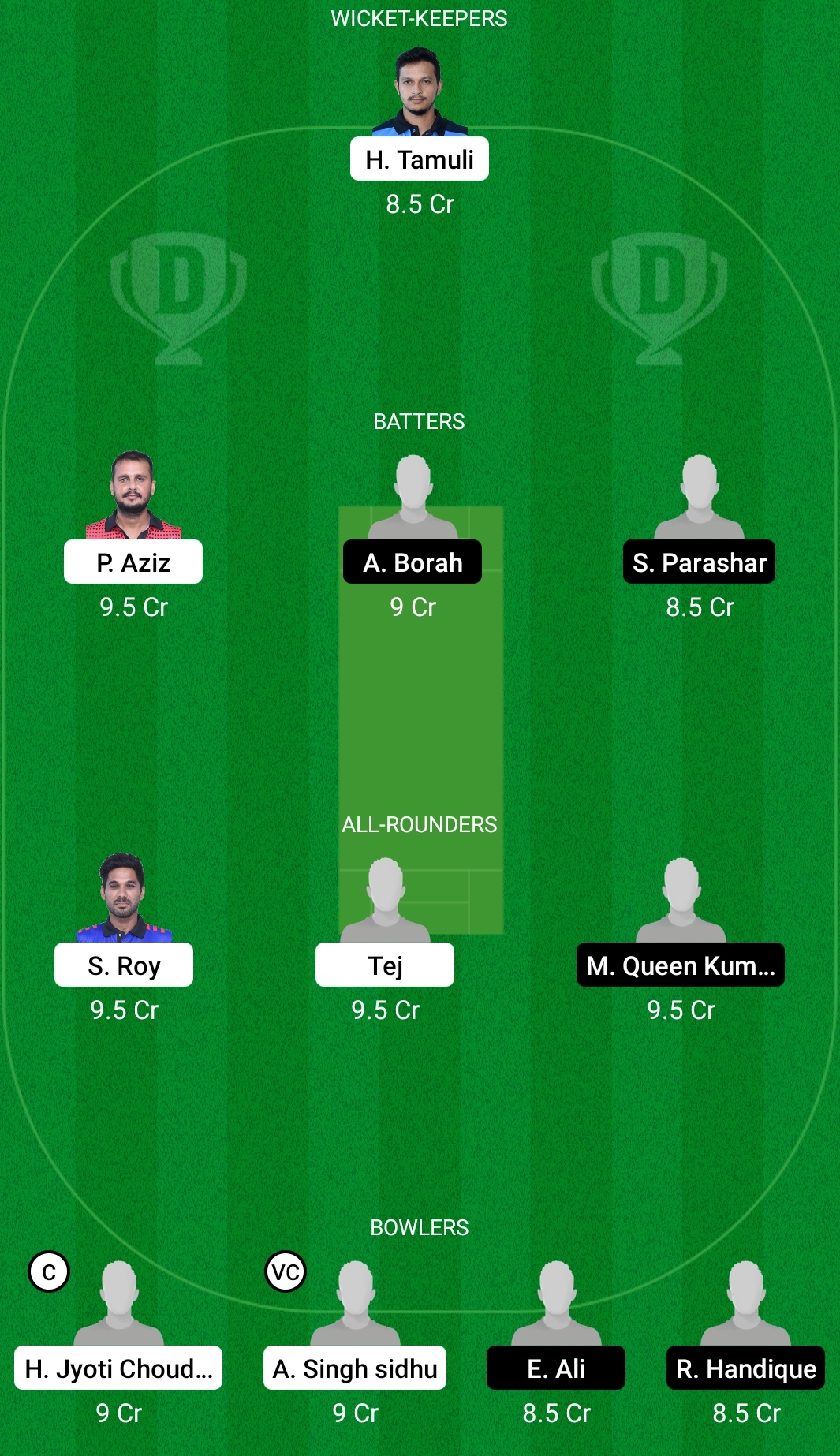 CTC vs TIC Dream11 Prediction Fantasy Cricket Tips Dream11 Team Assam Premier Club T20 Championship 