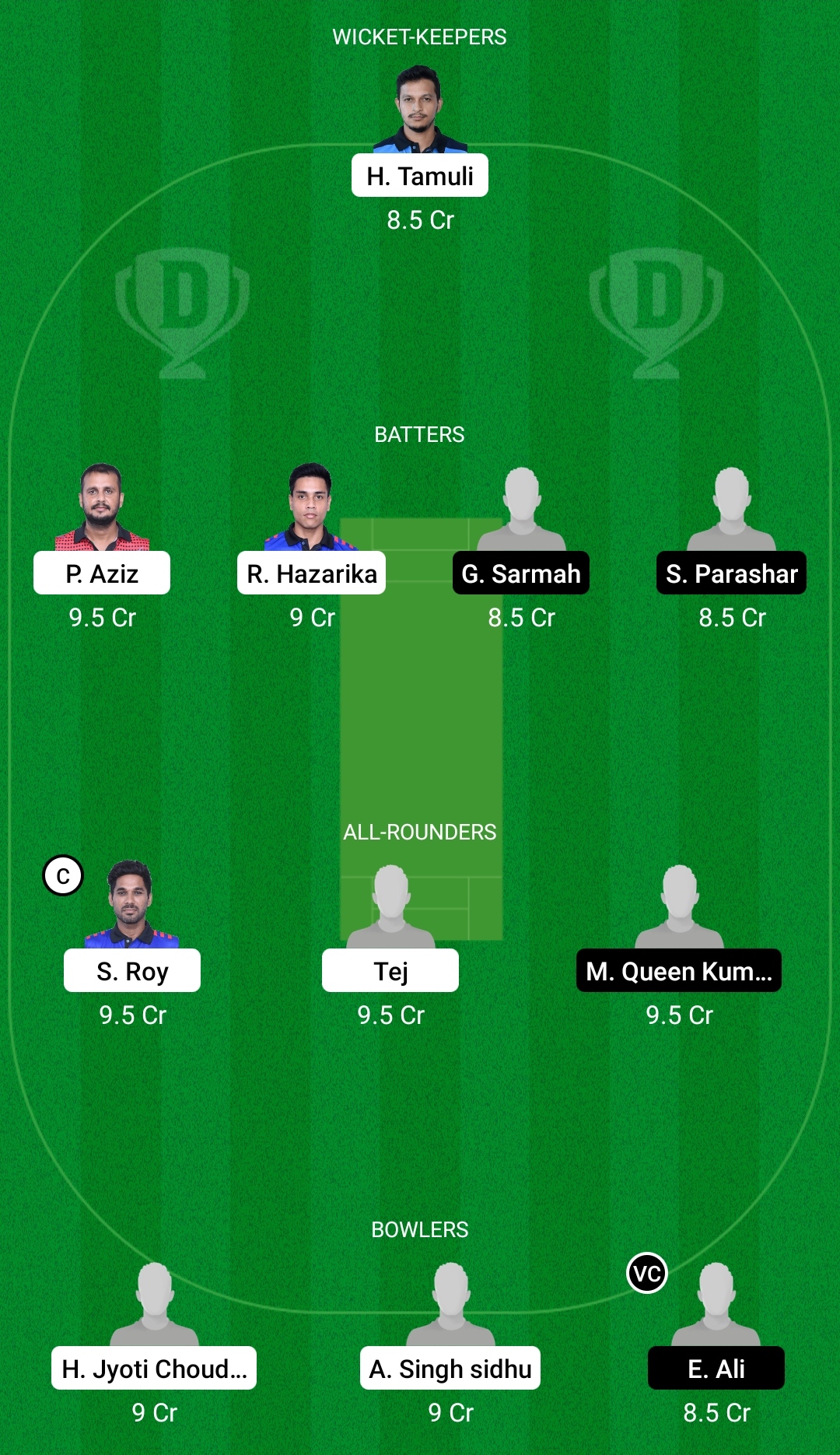 CTC vs TIC Dream11 Prediction Fantasy Cricket Tips Dream11 Team Assam Premier Club T20 Championship 