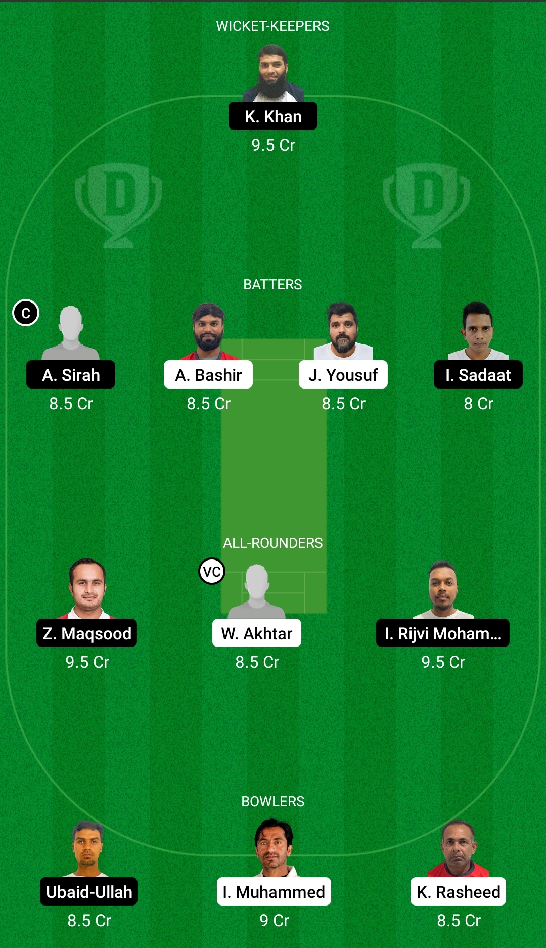 AZA vs DAT Dream11 Prediction Fantasy Cricket Tips Dream11 Team FanCode Oman D10 