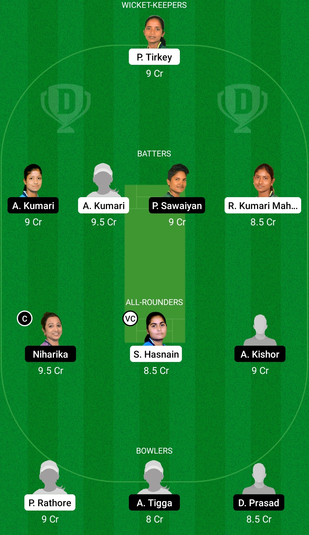 DUM-W vs RAN-W Dream11 Prediction Fantasy Cricket Tips Dream11 Team BYJU's Jharkhand Dames T20 Trophy 