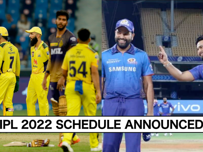 IPL 2022 Schedule Announced