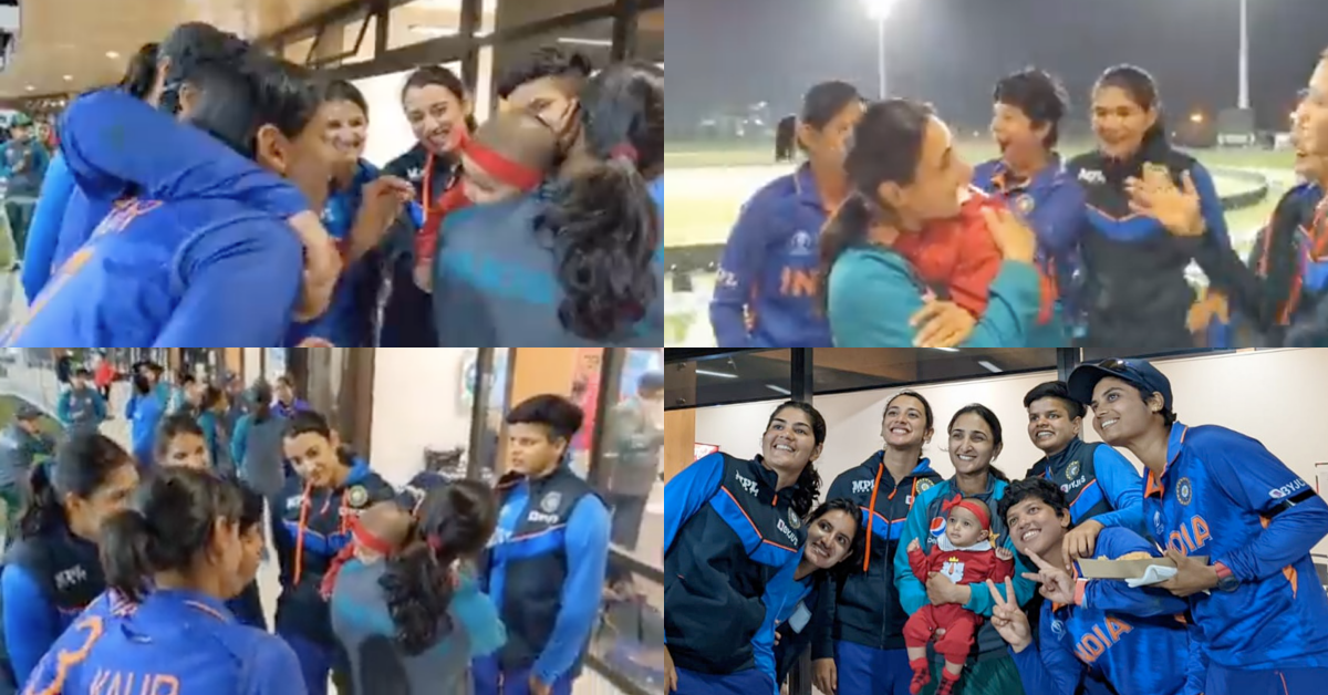 Watch: India Women's Cricketers Play With Pakistan Women's Skipper Bismah Maroof's Infant Daughter After World Cup Match