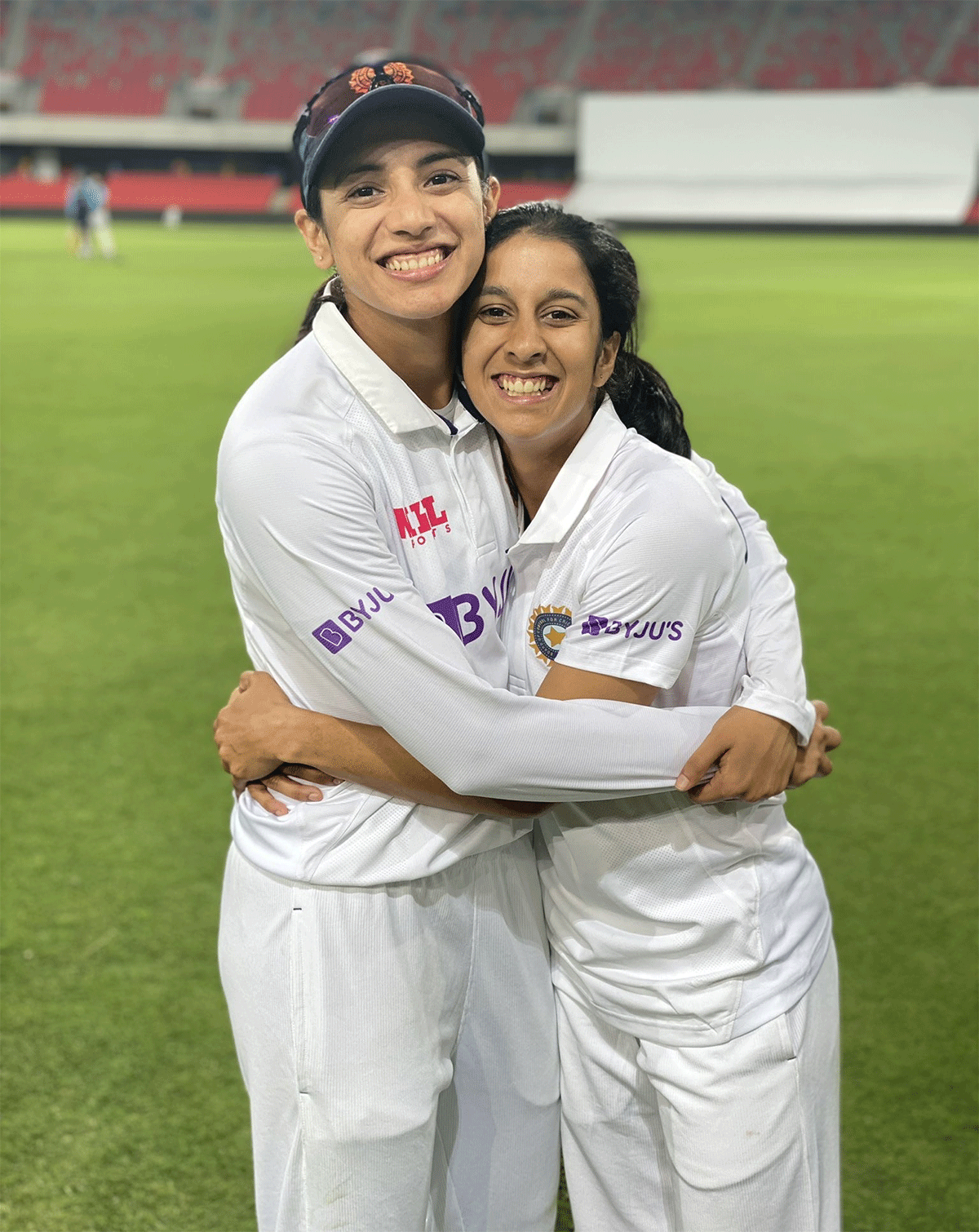 Jemimah Rodrigues and Smriti Mandhana. Photo- Twitter