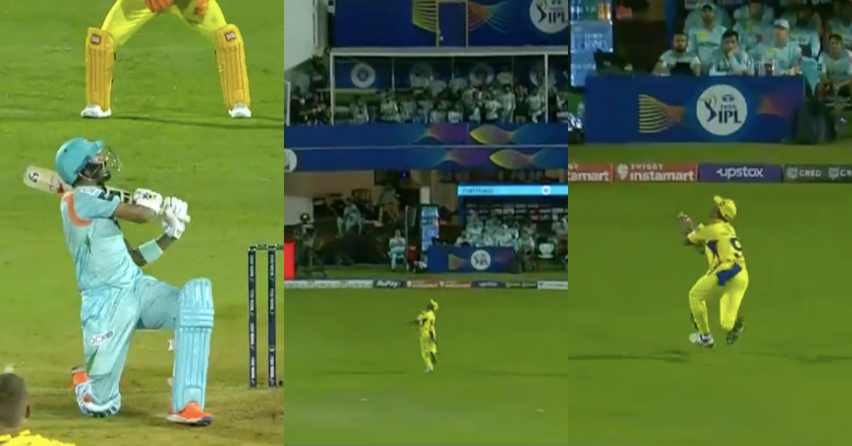 LSG vs CSK: Watch - Ambati Rayudu Grabs A Well-Judged Catch To Dismiss KL Rahul